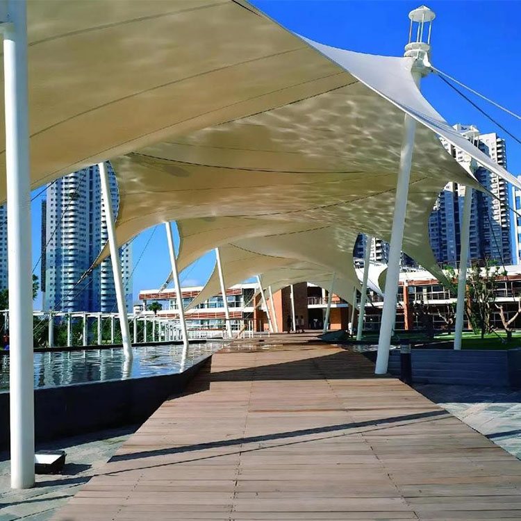 安国市膜结构景观棚