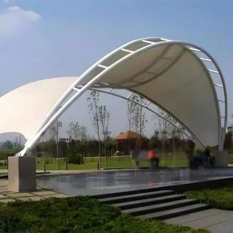 安国市膜结构景观棚